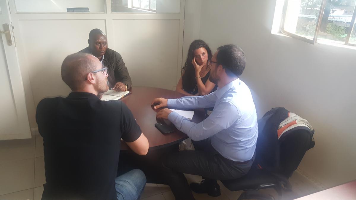 3 PhD student from the Italian Universities of Rome ("Sapienza" and the University of Pisa) visit the ACE-ESD