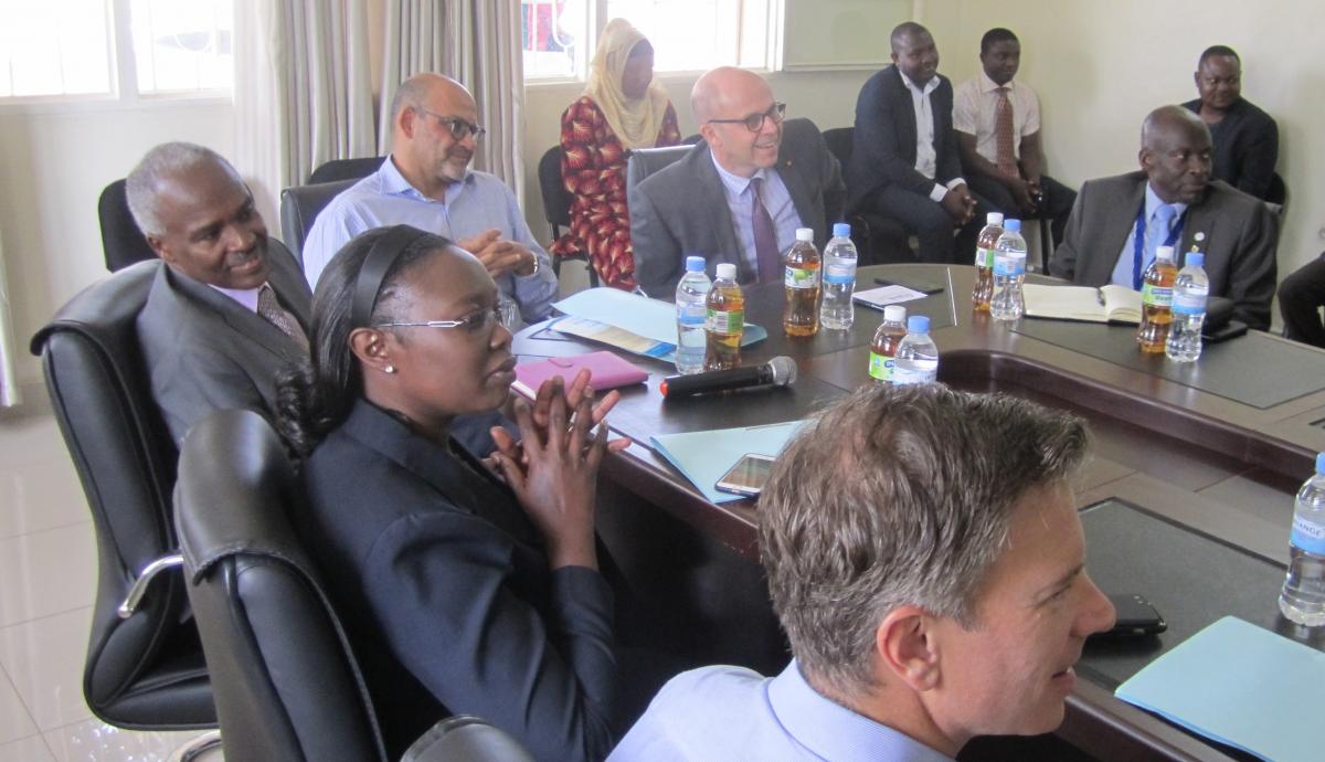 World bank team visits UR's Centres of Excellence