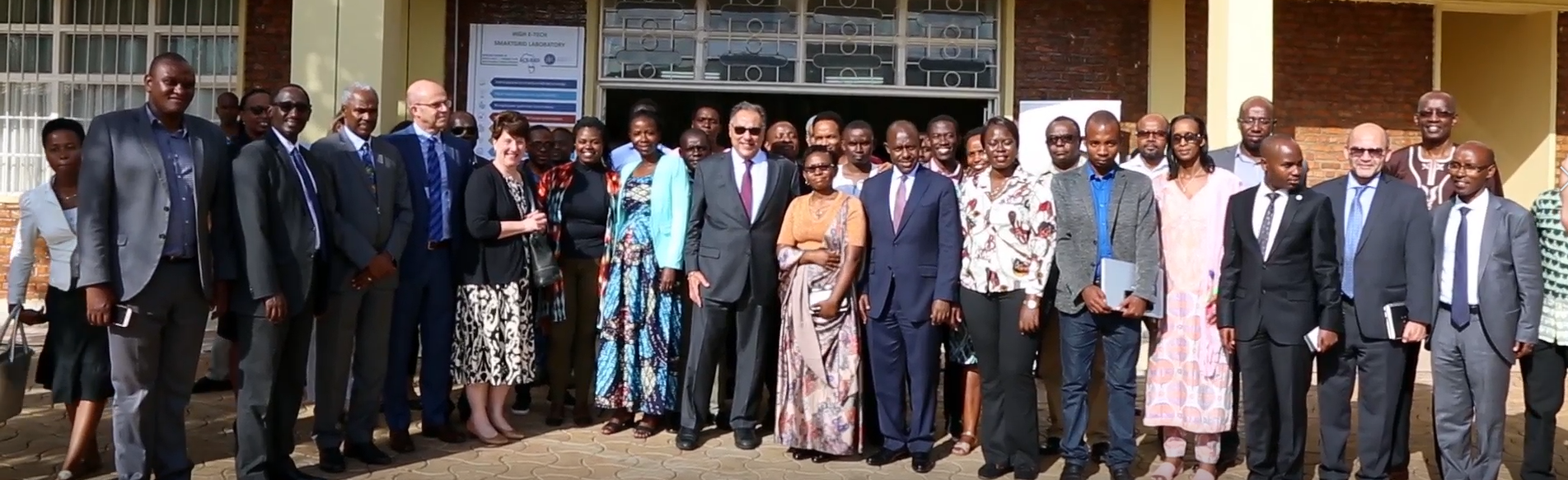 Africa region Vice President of the World Bank Hafez Ganem visited the African Centers of Excellence in Rwanda